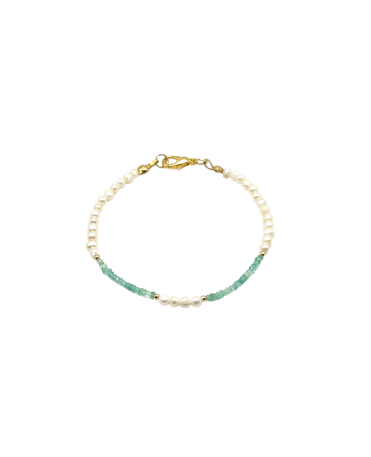 Emerald bracelet