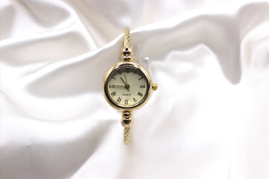 Gold vintage watch