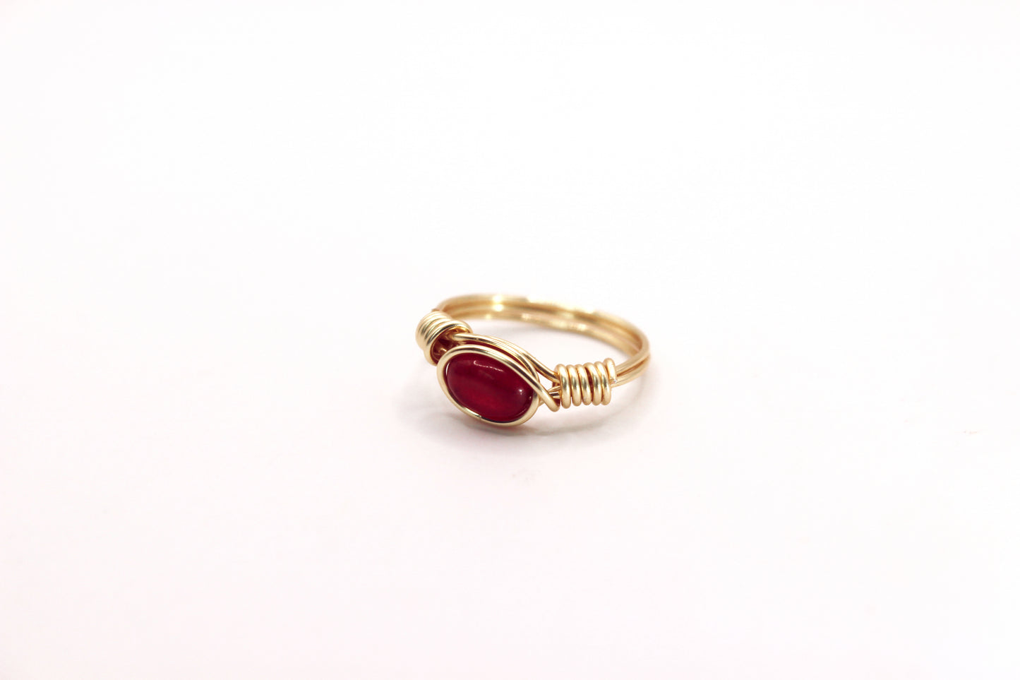 Ruby red ring