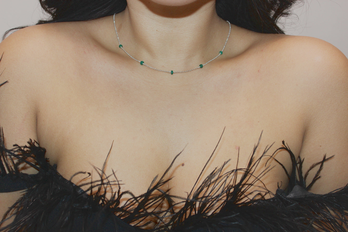 Genuine Emerald necklace