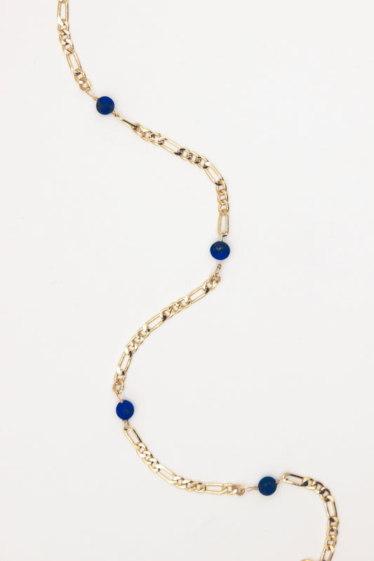 Lapiz lazuli anklet